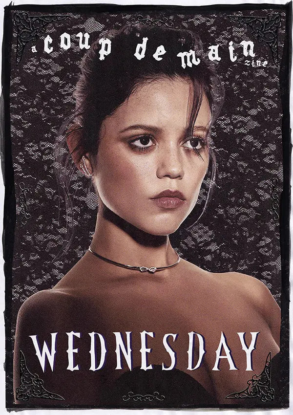 'Wednesday' Poster Zine coupdemainshop