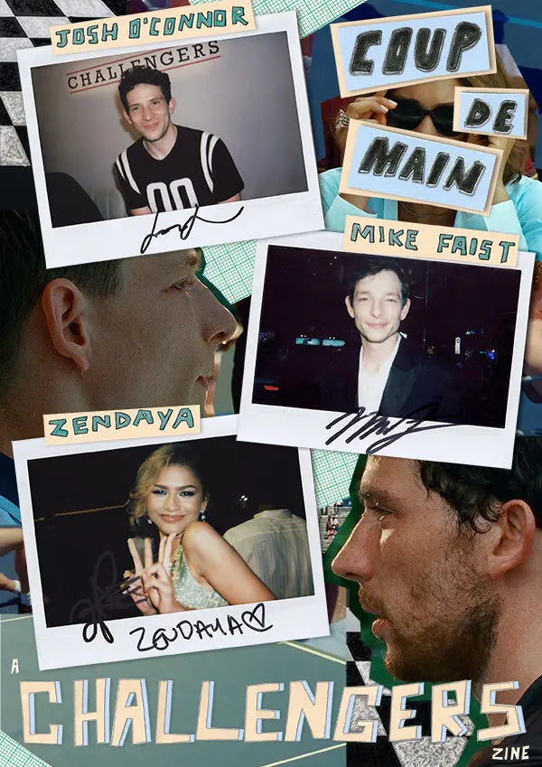 'Challengers' Zine coupdemainshop