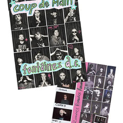 ☘️ Fontaines D.C. zine + sticker sheet bundle 🇮🇪 coupdemainshop
