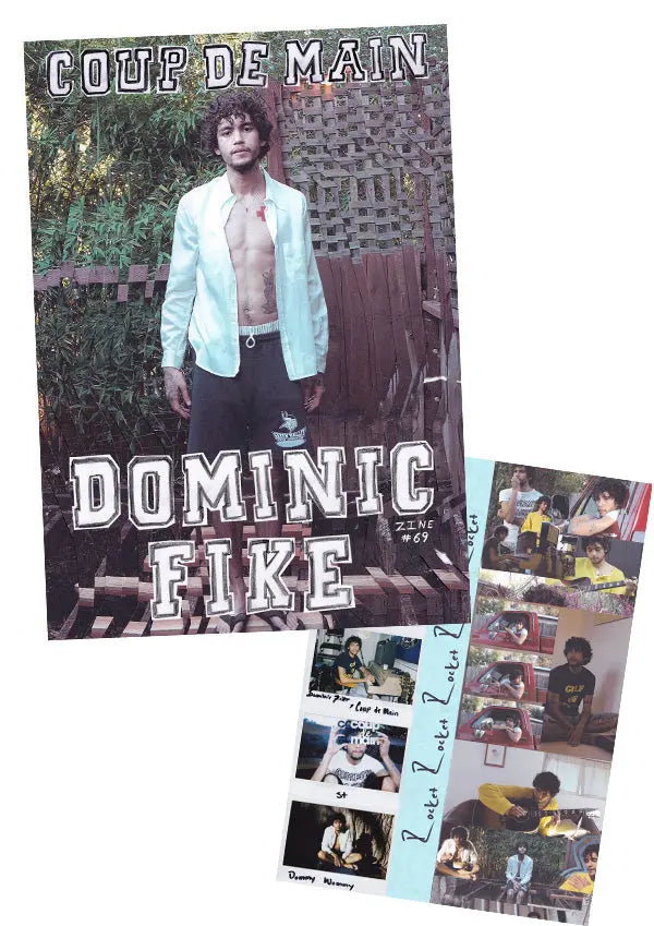 Dominic Fike 'Rocket' zine + sticker bundle coupdemainshop