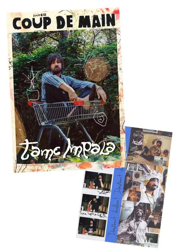 Tame Impala zine + sticker bundle coupdemainshop