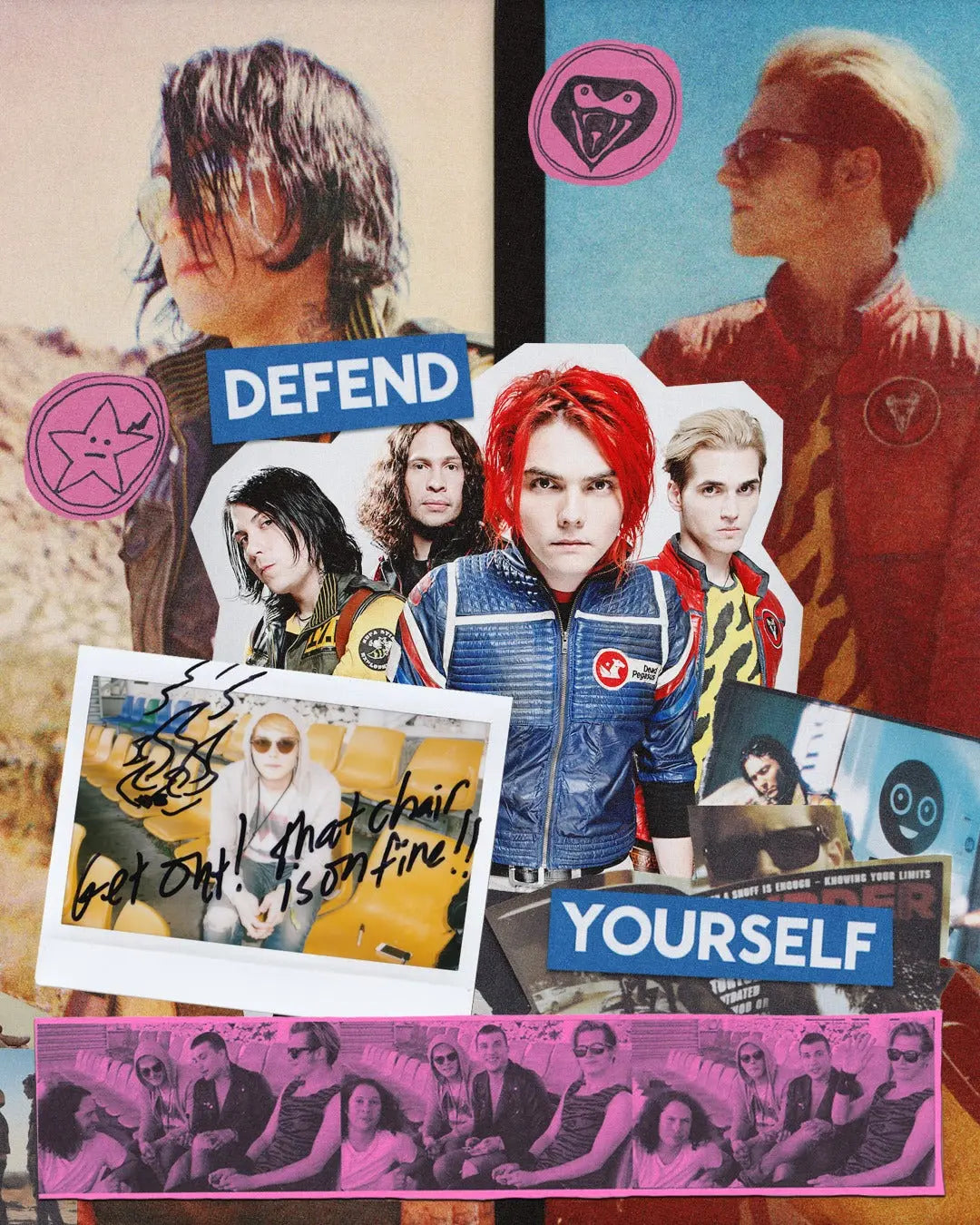 My Chemical Romance 'Danger Days' Poster Zine - Coup De Main