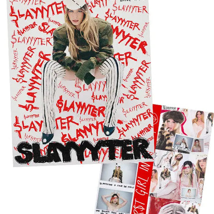 Slayyyter zine + sticker bundle