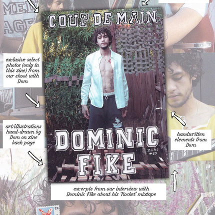 Dominic Fike Poster Zine #69 coupdemainshop