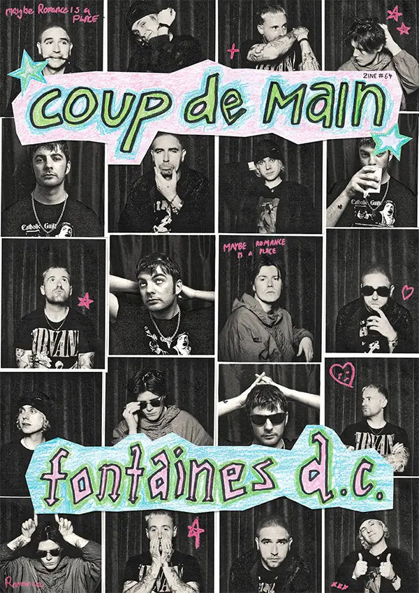 Zine #64 - Fontaines D.C. coupdemainshop