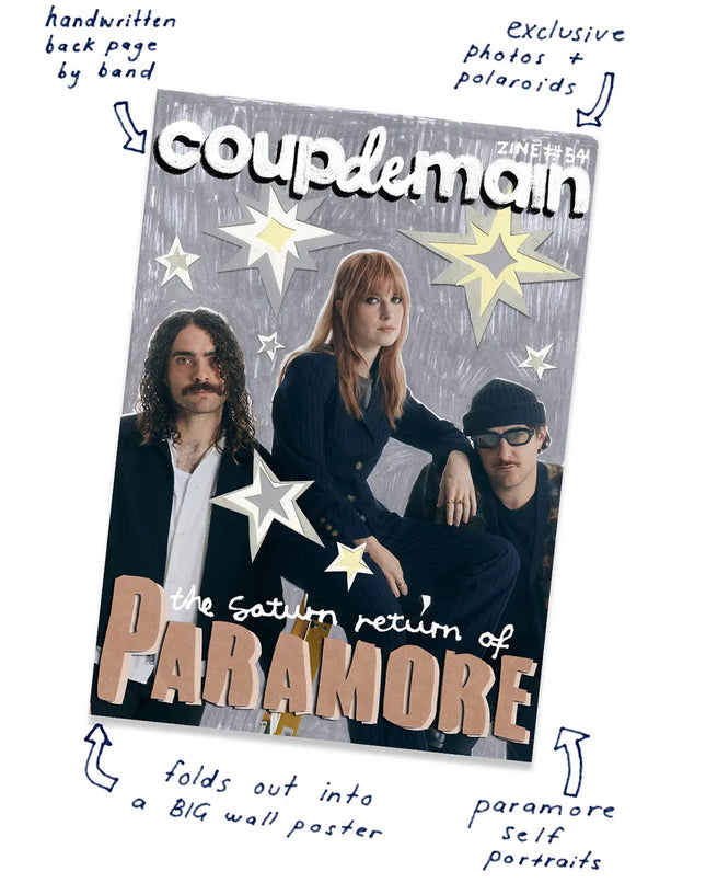 Zine #54 - Paramore coupdemainshop