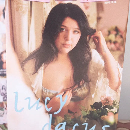 Magazine cover with Lucy Dacus on the cover of Coup De Main