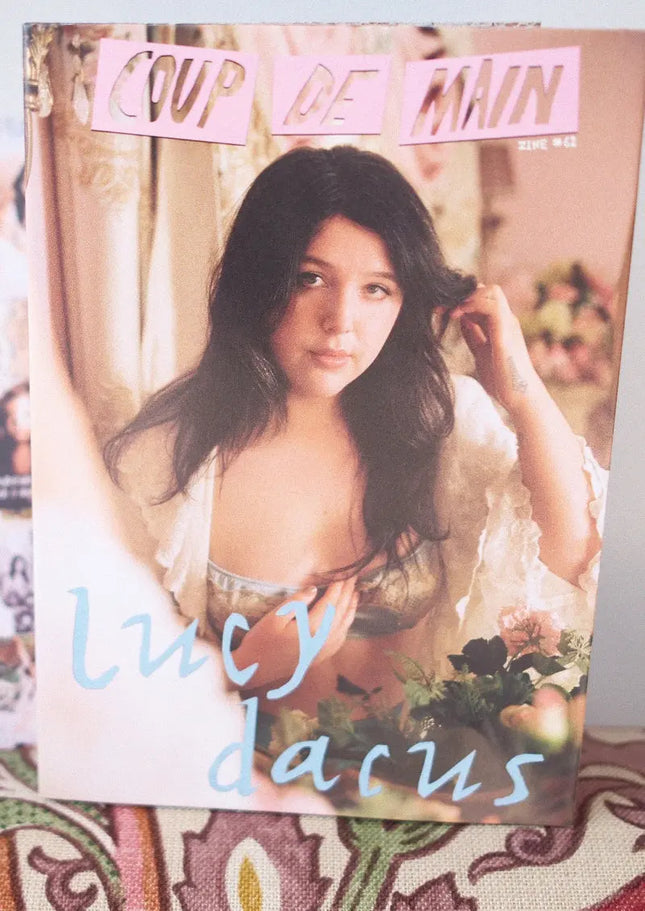 Magazine cover with Lucy Dacus on the cover of Coup De Main