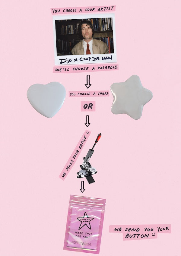 Badge/Button - Custom Polaroid