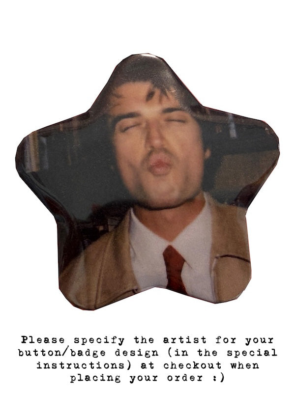 Badge/Button - Custom Polaroid