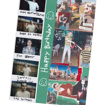 Finn Wolfhard x Coup De Main 'Happy Birthday' Stickers
