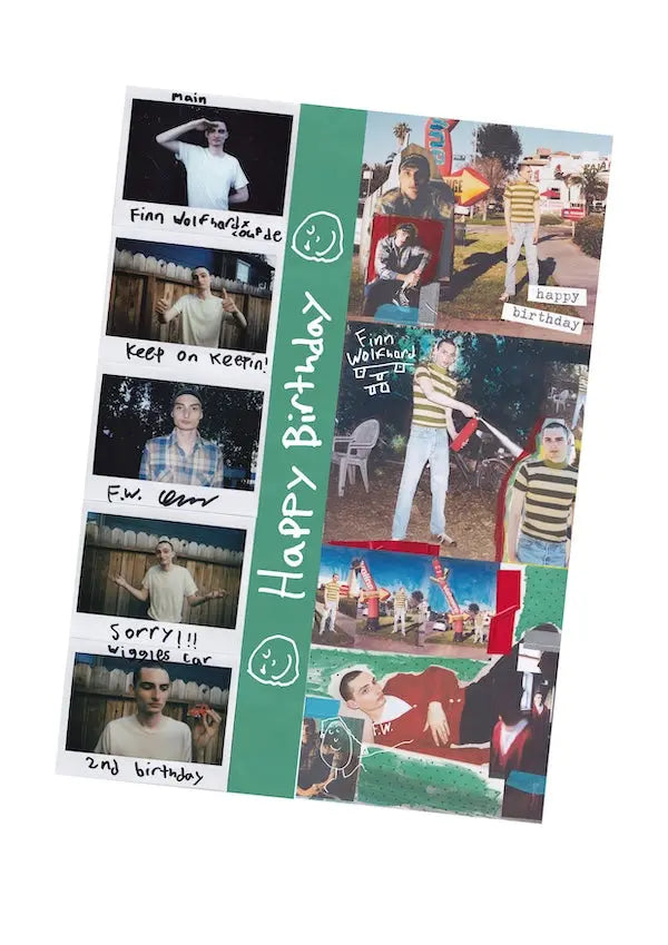 Finn Wolfhard x Coup De Main 'Happy Birthday' Stickers