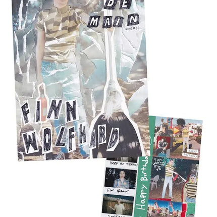 Finn Wolfhard zine + sticker sheet bundle coupdemainshop