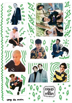 Coup De Main Faves - Sticker Sheet #2 coupdemainshop